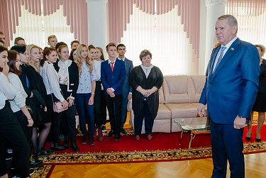 Открытый урок для будущих парламентариев